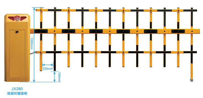 JX280雙層欄柵道閘